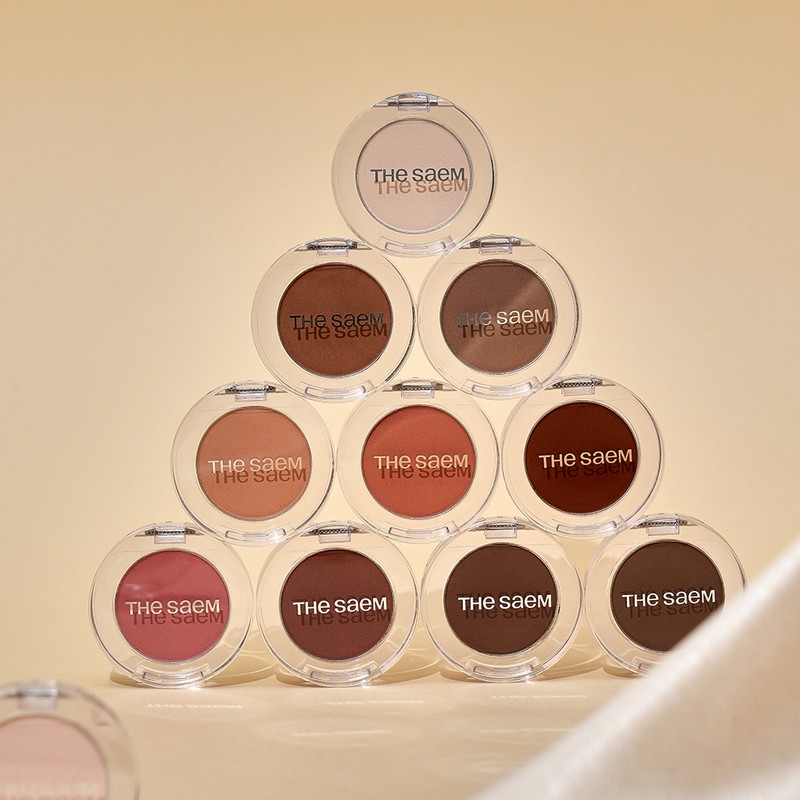 the SAEM Saemmul Single Shadow 1.6g - [MATTE] WH02 Vanilla