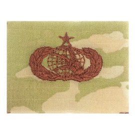 U.S. Air Force Information Manager Senior OCP Spice Brown Sew on Badge NEW (ea)