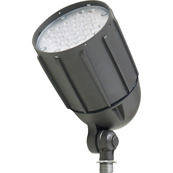 30-Watt Outdoor LED Flood Light, Weatherproof, Bronze. for use in