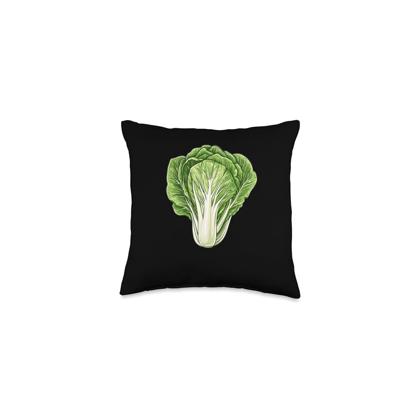 Napa Cabbage Bauhaus Throw Pillow