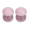 2pcs Matte Lip Gloss Hydrating Water Gloss Mushroom Shape Long