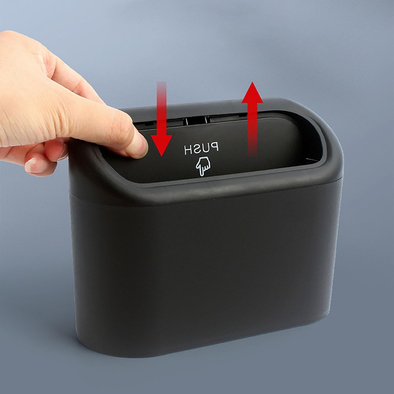 2 PCS Car Trash Can with Lid, Car Trash Bin