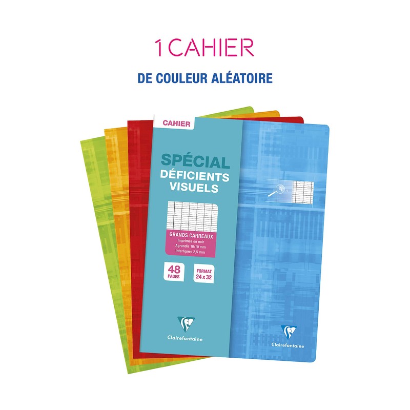 Clairefontaine 63196C Notebook DIN A4+, 24 x 32 cm, 24