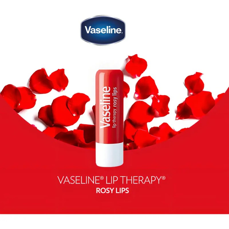Vaselina Balsamo Para Labios Lip Therapy Rosy Lips
