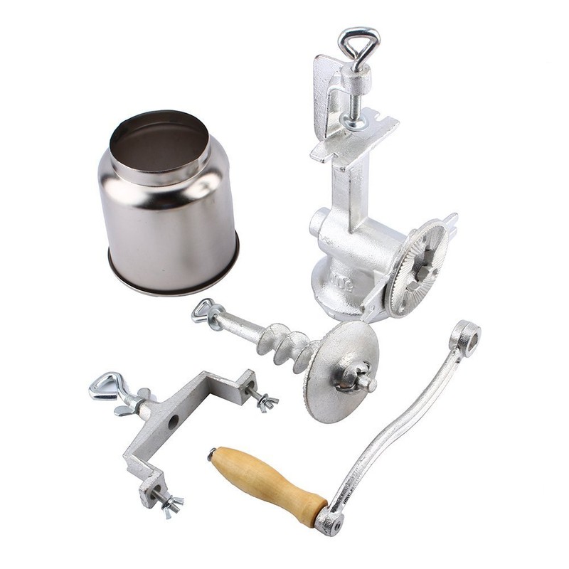 Ejoyous Hand Crank Grain Mill, Table Clamp Manual Corn Grain