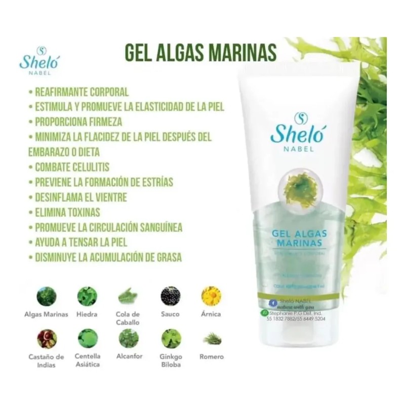 Kit Hielo Mineral Y Gel Algas Marinas Reafirmante
