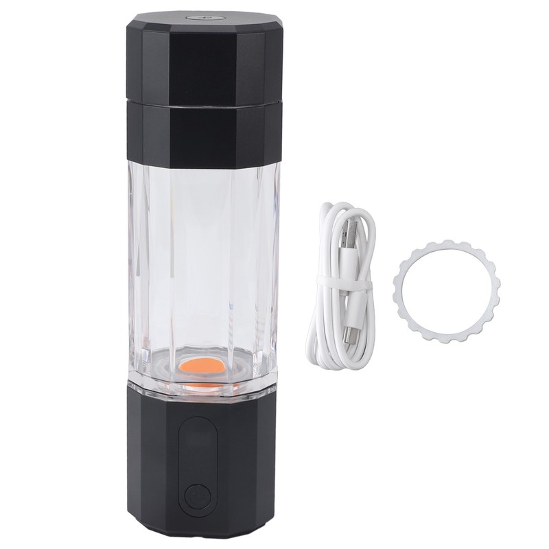 Hydrogen Water Bottle 208ml Rechargeable Portable Hydrogen Water Generator 1600mAh