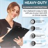 First Lifesaver Nursing Clipboard 3 Layers Aluminum Foldable Nurse Clipboard