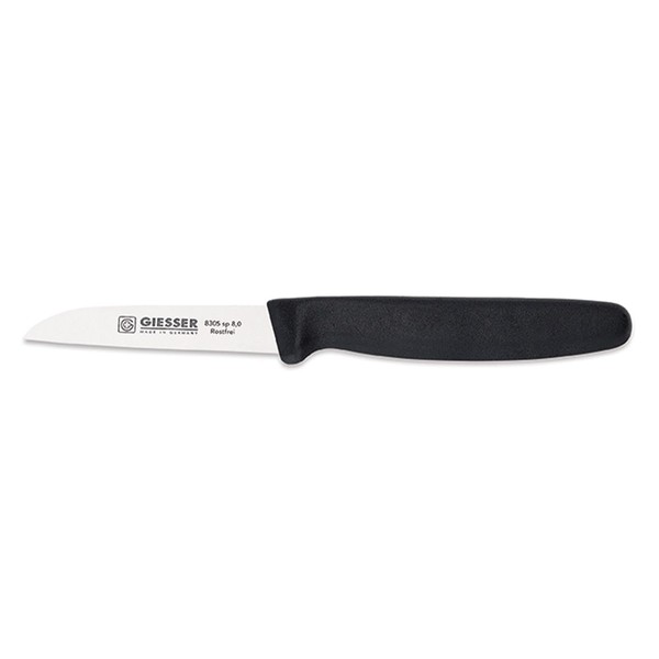 Giesser seit 1776 - Made in Germany - Gemüsemesser schwarz,