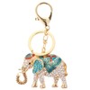 Lurrose Cute Elephant Design Key Ring Fashion Car Bag Pendant
