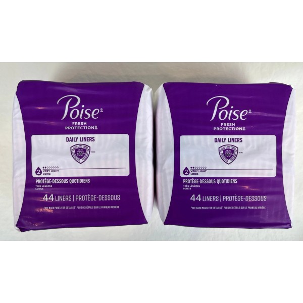 Poise 88 Poise Fresh Protection Daily 2 Drop Very Light
