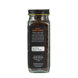 Watkins Gourmet Organic Spice Jar, Whole Cloves, 1.5 oz. Bottle, 3-Pack