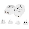 Maplin Worldwide Travel Adapter, 20W PD, 2 USB-C & 1