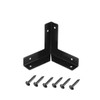 sourcing map Metal Box Corner Protection Edge Cover Edge Protection
