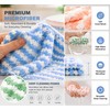 Microfiber Cleaning Cloths for Kitchen & Home – Thick Coral
