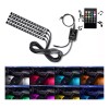 PUNKZZ Tiras 48 Led Rgb Interior Control Remoto Luz Para