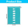 2 Pcs Large Laundry Bags, Travel Laundry Bags with Drawstring,