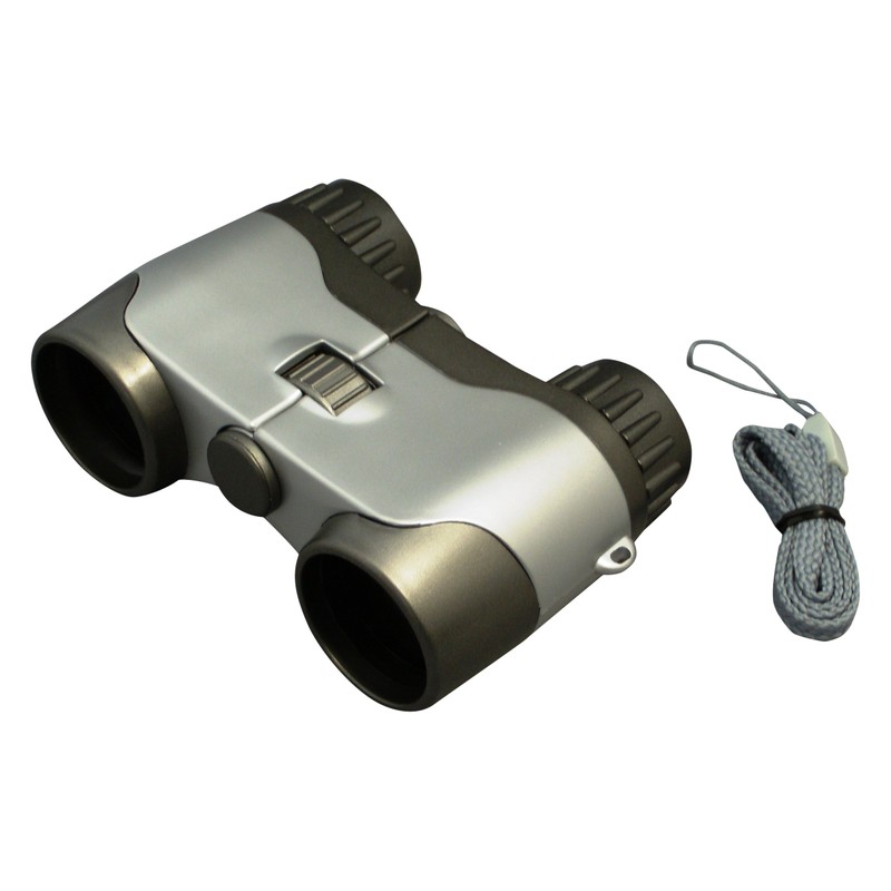 PIXY 001815 PIXY 3x28 Opera Glass 3x 28 Silver Binoculars