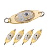 Dr.Fish LED Fishing Spoon Flasher Deep Drop Lights LED Lures