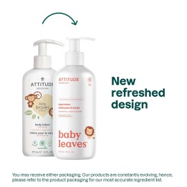 Attitude Baby Lotion, EWG Verified Moisturizer, Dermatological