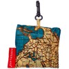 Kikkerland Travel Laundry Bag - World Map, 41cm x 56cm