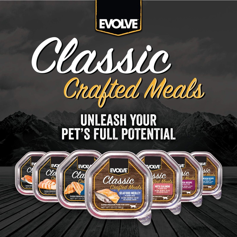Evolve Classic Crafted Meals Venison Recipe Dog Food, 3.5 Ounce