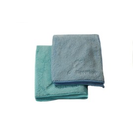 Tupperware FaserPro Dust-free Light Blue + Mint Cleaning Cloth Made from Recycled Material