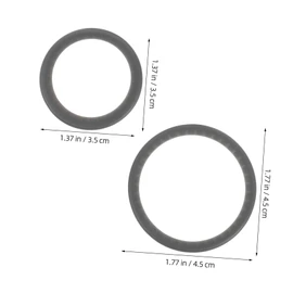 Hohopeti 1 set Stethoscope Ear Tip Replacement Set Grey Diaphragm Covers for Wide Compatibility Convenient Storage and Comfortable Use