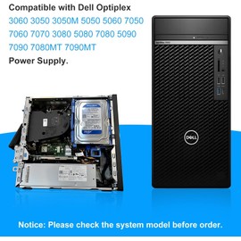 S-Union Upgraded 260W H260EBM-01 PSU Replacement Power Supply Compatible with Dell OptiPlex 3060 3050 3050M 5050 5060 7050 7060 3080 5080 7080 5090 7080MT WW shshshshshshshPower supply