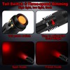 Retisee Red Light Flashlight with Protective Glasses LED Single Mode
