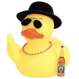 TAOHUAJIANG Yellow Rubber Duck Funny Office Gifts Jeep Ducks Quirky Decor Duck Rubber Ducky Funny Car Accessories Car Dashboard Decorations