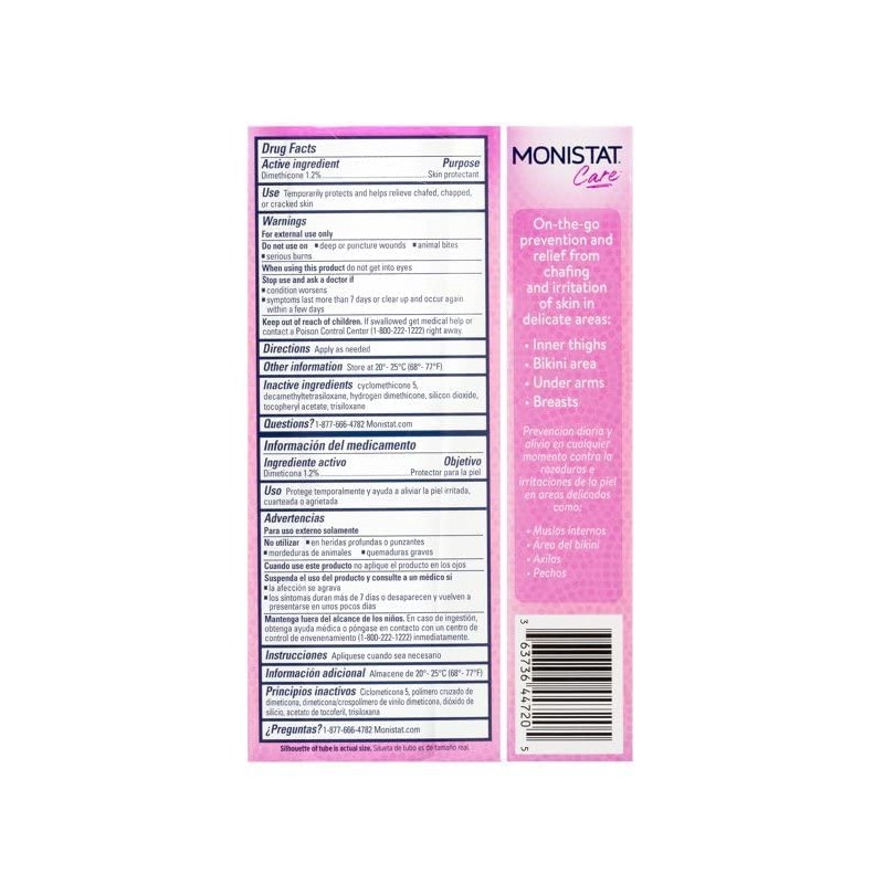 MONISTAT Chafing Relief Powder Gel 1.5 oz