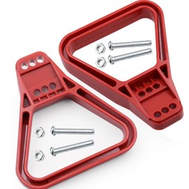 ANDCHIER 2PCS 175A/350A Battery Quick Connector Handle for Andersons Connector 175 Amp / 350 Amp (Red)