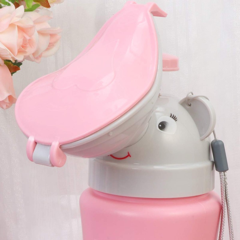 1pc Elephant Supermarket Cartoon and On Urinal Urine Camping, Travel
