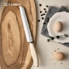 14PCS Hammer Forging Chef Steak Santoku Fruit Knives Set Sharp