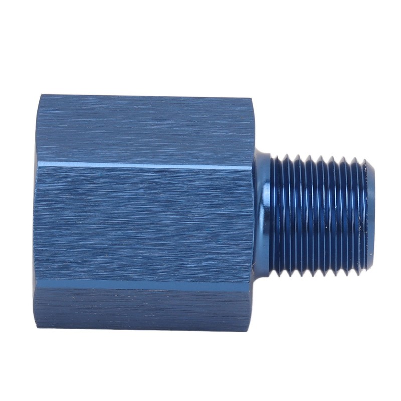 1Pair Pipe Fitting Adapter Blue Perfect Sealing Rustproof 1/8 NPT