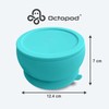 Octopod Silicone Baby Suction Bowl With Lid - Toddler &