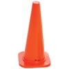 Precision Traffic Vinyl Cones - Orange, 12 Inch (Set of