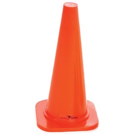 Precision Traffic Vinyl Cones - Orange, 12 Inch (Set of 4)