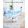 GoveeLife White Tower Fan for Bedroom, 36" Smart Floor Fan