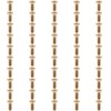 50Pcs Flat Hex Socket Screw Copper Countersunk Head Fastener Hardware