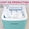 Frigidaire EFIC108-Blue Compact Ice Maker, Counter-top Portable, 26 lb per