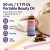 GETPUNA Pure Castor Oil Roll On with Rose Quartz Roller,