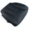 Priprilod Black Leather Driver Side Bottom Replacement Seat Cover Compatible