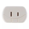 LENMAR AC150USBW Ultra-Compact All-in-One Travel Adapter with USB Port (White)