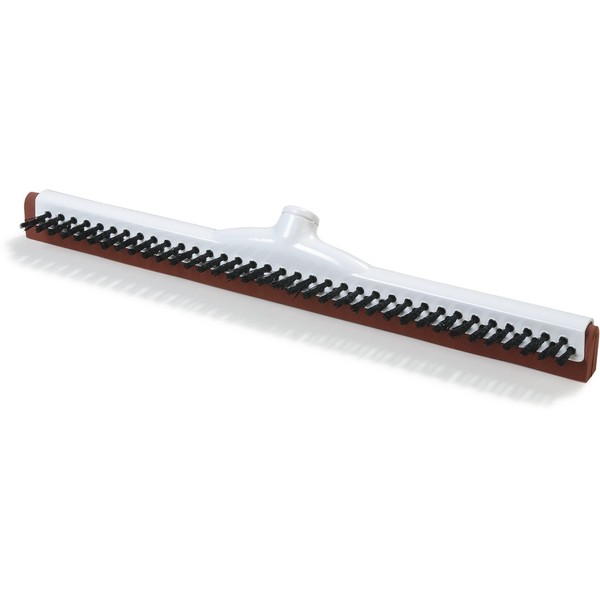 Carlisle 36781800 Double Foam Rubber Acme Threaded Squeegee with Plastic Frame, 18" Length, Red