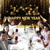 Ouksma 7x5FT 2024 New Year Backdrop for Stunning Celebrations 2024