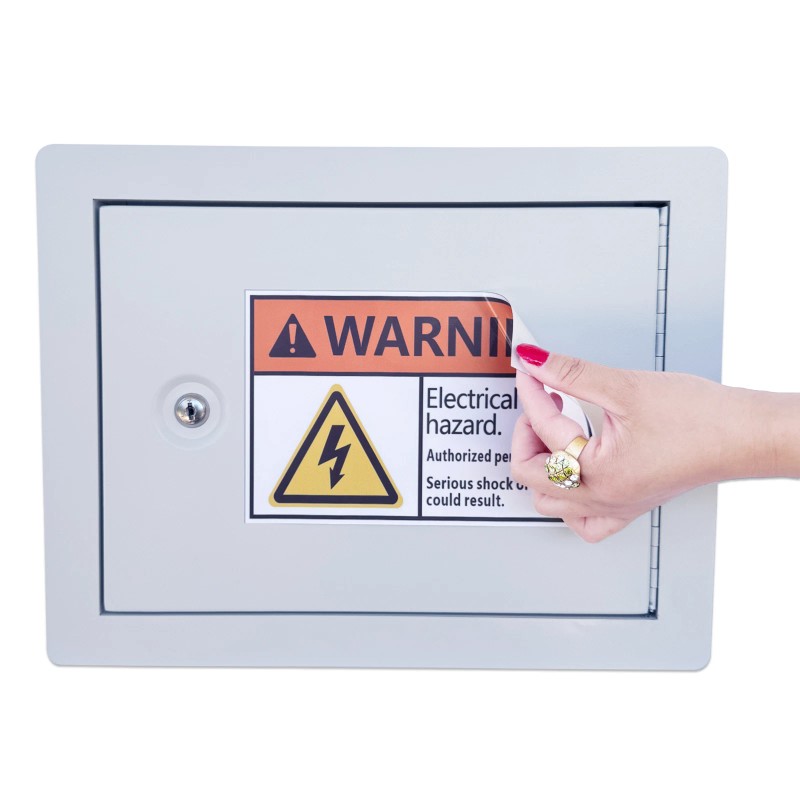 Plugsharge Heavy-Duty In-Wall Safe with Key Lock for Secure Storage,