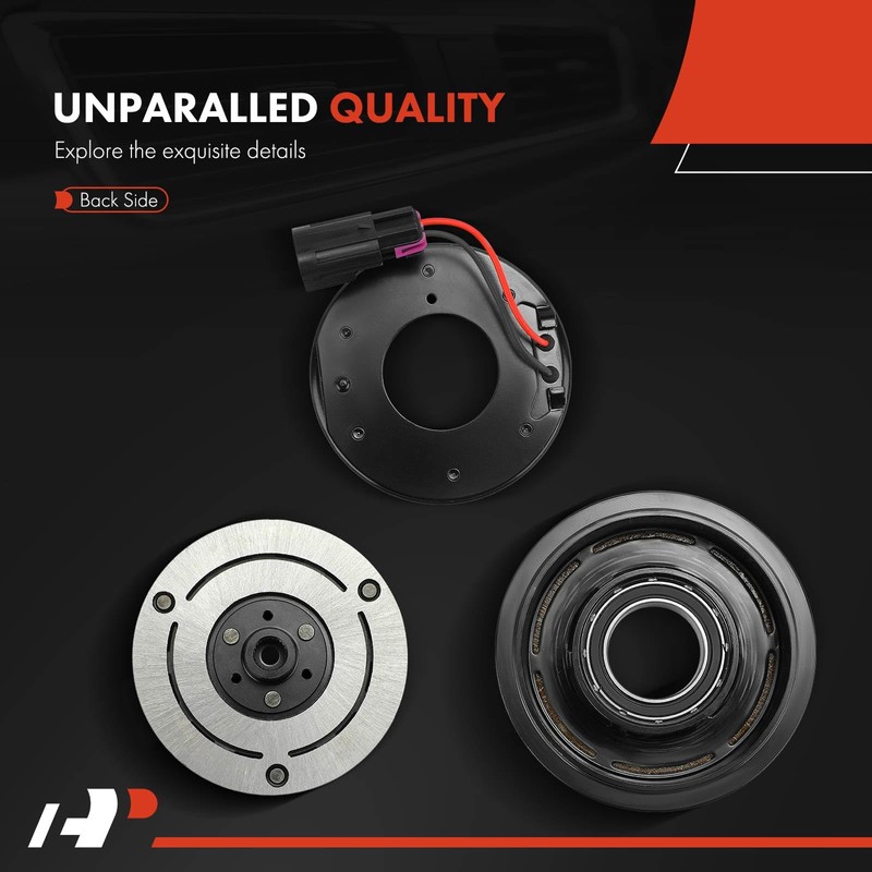 A-Premium Air Conditioner AC Compressor Clutch Kit Compatible with Ford