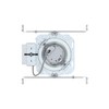Lithonia Lighting LDN 6in. New Construction Downlight, Non-IC LED Housing,